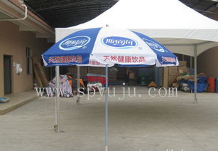 广告太阳伞选购指南 户外促销利器——以王老吉、万吉乐饮料为例